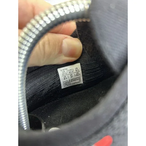 ASICS Men's Gel-Nimbus 26 Running Shoe, US Size 9.5 Black/True RED - Picture 12 of 15